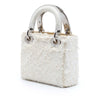 Secondhand Dior Mini Satin Embellished Lambskin Lady Dior