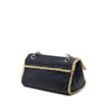 Chanel CC Raffia Fringe Trimmed Calfskin Chain Flap Secondhand