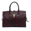 Saint Laurent Medium Leather Cabas Chyc Satchel Secondhand