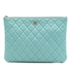 Chanel Medium Quilted Caviar O Case Clutch Secondhand