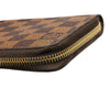 Louis Vuitton Damier Ebene Zippy Long Wallet Secondhand