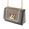 Louis Vuitton Monogram and Calfskin Twist MM Secondhand