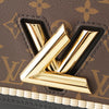 Louis Vuitton Monogram and Calfskin Twist MM Secondhand