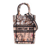 Secondhand Dior Mini Embroidered Canvas Jardin Magique Vertical Book Tote