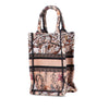Secondhand Dior Mini Embroidered Canvas Jardin Magique Vertical Book Tote