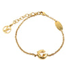 Louis Vuitton Gold Plated LV & Me Letter G Bracelet Secondhand