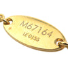 Louis Vuitton Gold Plated LV & Me Letter G Bracelet Secondhand