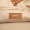 Saint Laurent Leather Trimmed Canvas Y Tote Secondhand