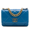 Chanel Quilted Lambskin 19 Wallet On Chain Secondhand