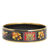 Hermès Wide Enamel Brazil Feather Bangle 70 Secondhand