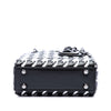 Dior Micro Calfskin Houndstooth Embossed Macro Lady Dior Secondhand