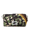 Fendi Camouflage Nylon Convertible Baguette Satchel Secondhand