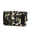 Fendi Camouflage Nylon Convertible Baguette Satchel Secondhand