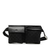 Gucci GG Canvas Double Pocket Belt Bag Secondhand