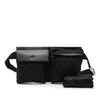 Gucci GG Canvas Double Pocket Belt Bag Secondhand