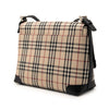 Secondhand Burberry House Check Canvas Flap Crossbody