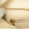 LOEWE Linen Embossed Calfskin Anagram Shopper Tote Secondhand