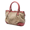 Secondhand Gucci Diamante Canvas Sukey Satchel