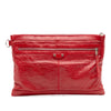 Balenciaga Lambskin Motocross Classic Clip L Clutch Secondhand