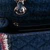 Chanel Quilted Denim Classic Single Flap Secondhand