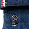 Chanel Quilted Denim Classic Single Flap Secondhand