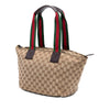 Gucci GG Canvas Web Tote Secondhand