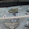Prada Medium Saffiano Lux Galleria Floral Print Double Zip Satchel Secondhand