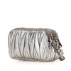 Miu Miu Nappa Matelasse Double Zip Clutch Secondhand