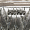 Miu Miu Nappa Matelasse Double Zip Clutch Secondhand