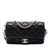 Chanel Paris Dallas Small Quilted Calfskin Chic Stitch Flap Secondhand
