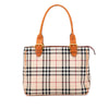 Secondhand Burberry House Check Tweed Handbag