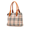 Secondhand Burberry House Check Tweed Handbag