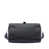 Burberry Leather and Mega Check Canvas Harcourt Satchel Secondhand