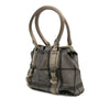 Burberry Smoke Check Coated Canvas Northfield Satchel Secondhand