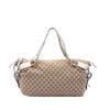 Gucci Medium GG Canvas Bamboo Bar Tote Secondhand