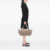 Gucci Medium GG Canvas Bamboo Bar Tote Secondhand