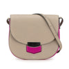 Celine Small Bicolor Leather Trotteur Crossbody Secondhand