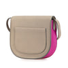 Celine Small Bicolor Leather Trotteur Crossbody Secondhand
