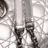 Dior Medium Metallic Calfskin Cannage Supple Caro Bag Secondhand