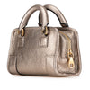 LOEWE Micro Metallic Leather Amazona Satchel Secondhand