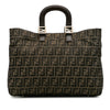 Fendi Large Zucca Canvas Twins Tote Secondhand