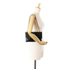 Chanel Choco Bar Calfskin Camellia No. 5 CC Shoulder Bag Secondhand