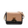 Secondhand Burberry Small Bicolor Smooth Calfskin TB Crossbody