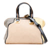 Fendi Canvas Colorblock Chameleon Satchel Secondhand