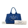 Prada Canvas Canapa Logo Satchel Secondhand