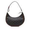 Celine Triomphe Coated Canvas Ava Shoulder Bag Secondhand