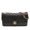 Chanel Quilted Calfskin CC Crown Flap Secondhand
