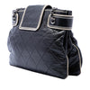 Secondhand Chanel Quilted Aged Calfskin Mademoiselle Turnlock North South Tote