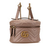 Gucci GG Marmont Round Matelasse Leather Backpack Secondhand