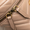 Gucci GG Marmont Round Matelasse Leather Backpack Secondhand